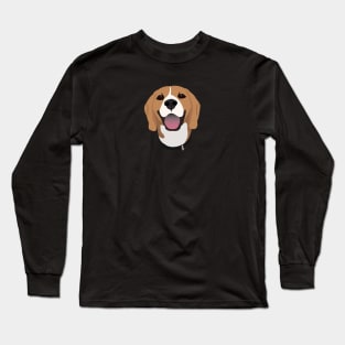Happy Beagle Long Sleeve T-Shirt